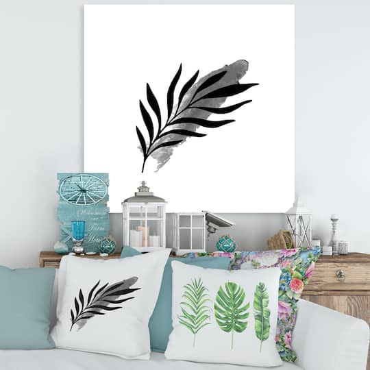 Designart - Abstract Tropical Leaf I